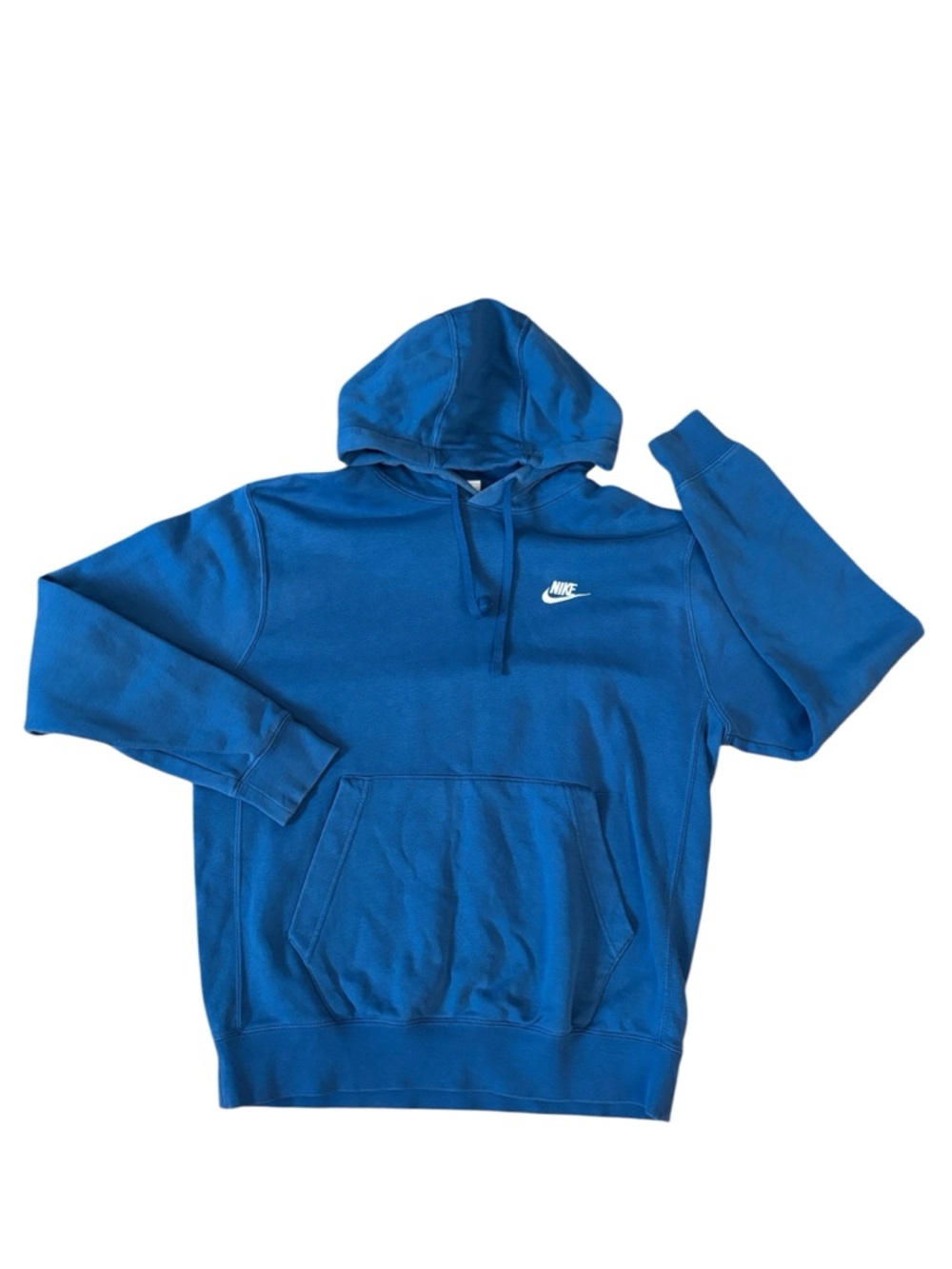 Nike‎ Blue Hooded Pullover Sweatshirt Hoodie Size M